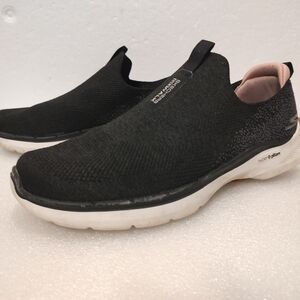 Women's Skechers Shoes Hyper Pillar Black Slip-On Sneakers Size 9